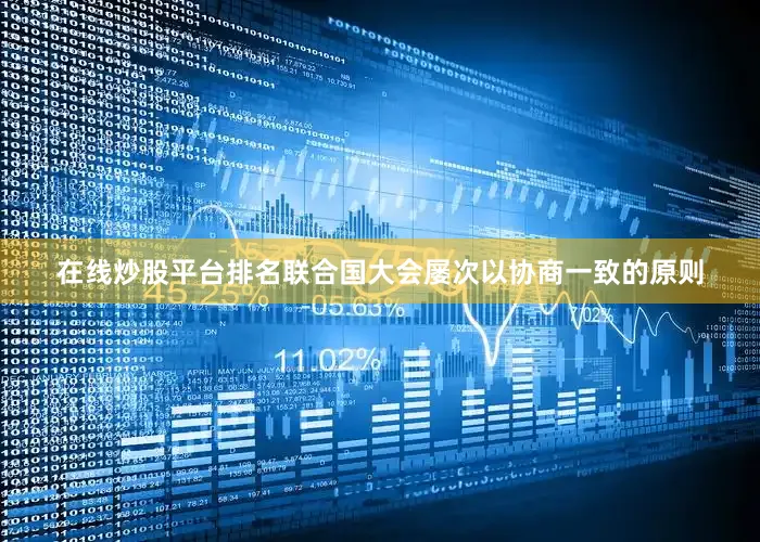 在线炒股平台排名联合国大会屡次以协商一致的原则