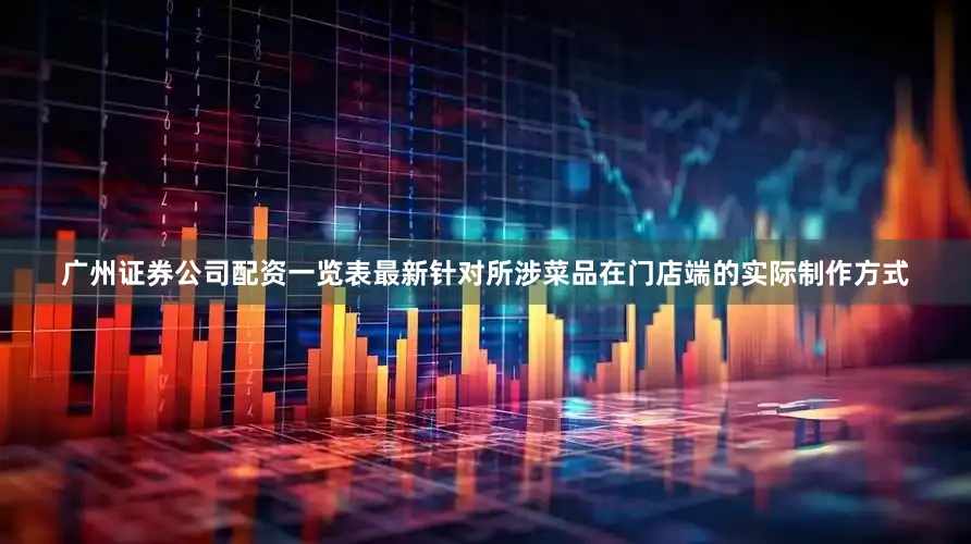 广州证券公司配资一览表最新针对所涉菜品在门店端的实际制作方式