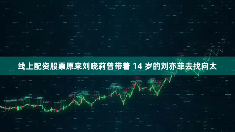 线上配资股票原来刘晓莉曾带着 14 岁的刘亦菲去找向太